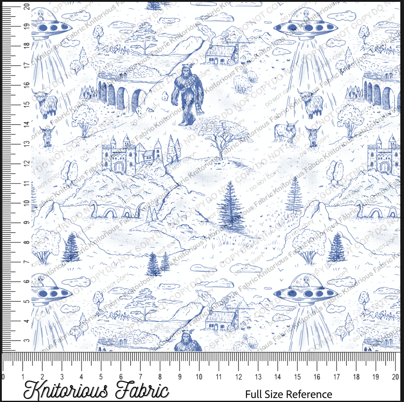 VINYL *Pre-Order* Lore Toile - Blue