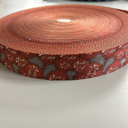 *RETAIL* Toxic Bottle Caps Webbing (oranger red version)