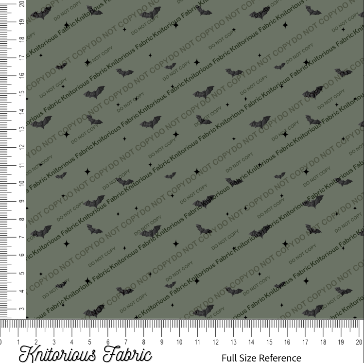 *Pre-Order* JS Nightmare Bats - Dark Green