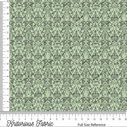 VINYL *Pre-Order* JS Nightmare Damask Greens