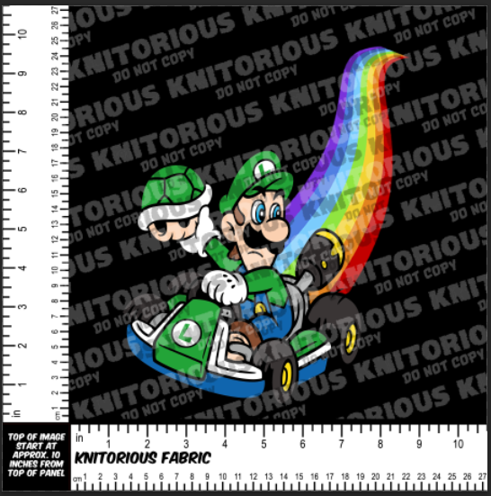 *Pre-Order* Plumber Rainbow Racers Panels