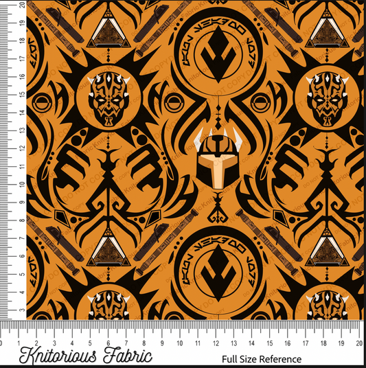 *Pre-Order* Maul Damask - Orange