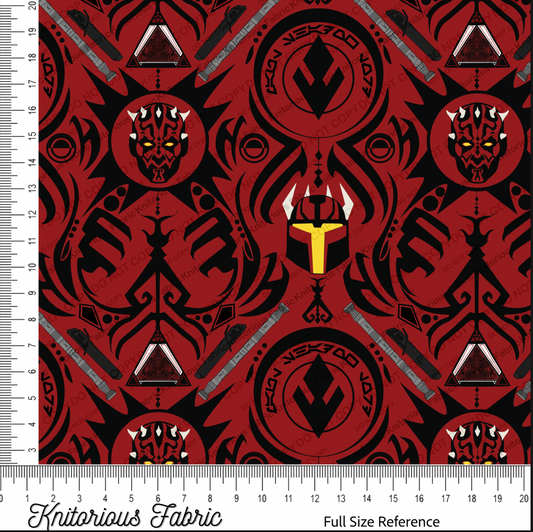 *Pre-Order* Maul Damask - Red