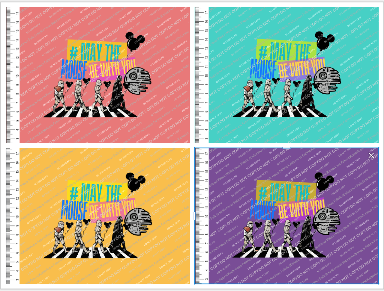 *Pre-Order* May the Mouse Panels