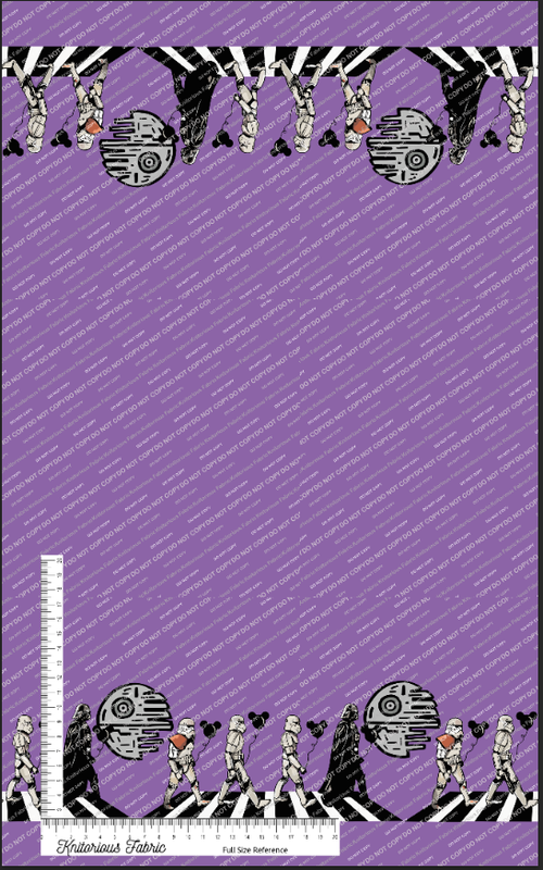 *Pre-Order* May the Mouse Border - Wisteria