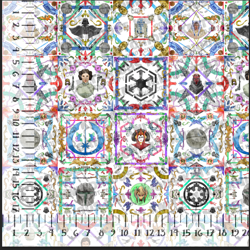 *Pre-Order* Mojica Tile - On WHITE - Smaller - On WHITE