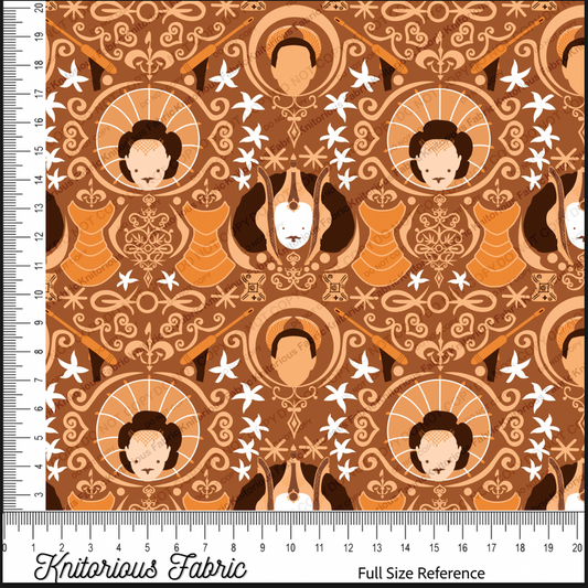 *Pre-Order* Pad Damask - Orange