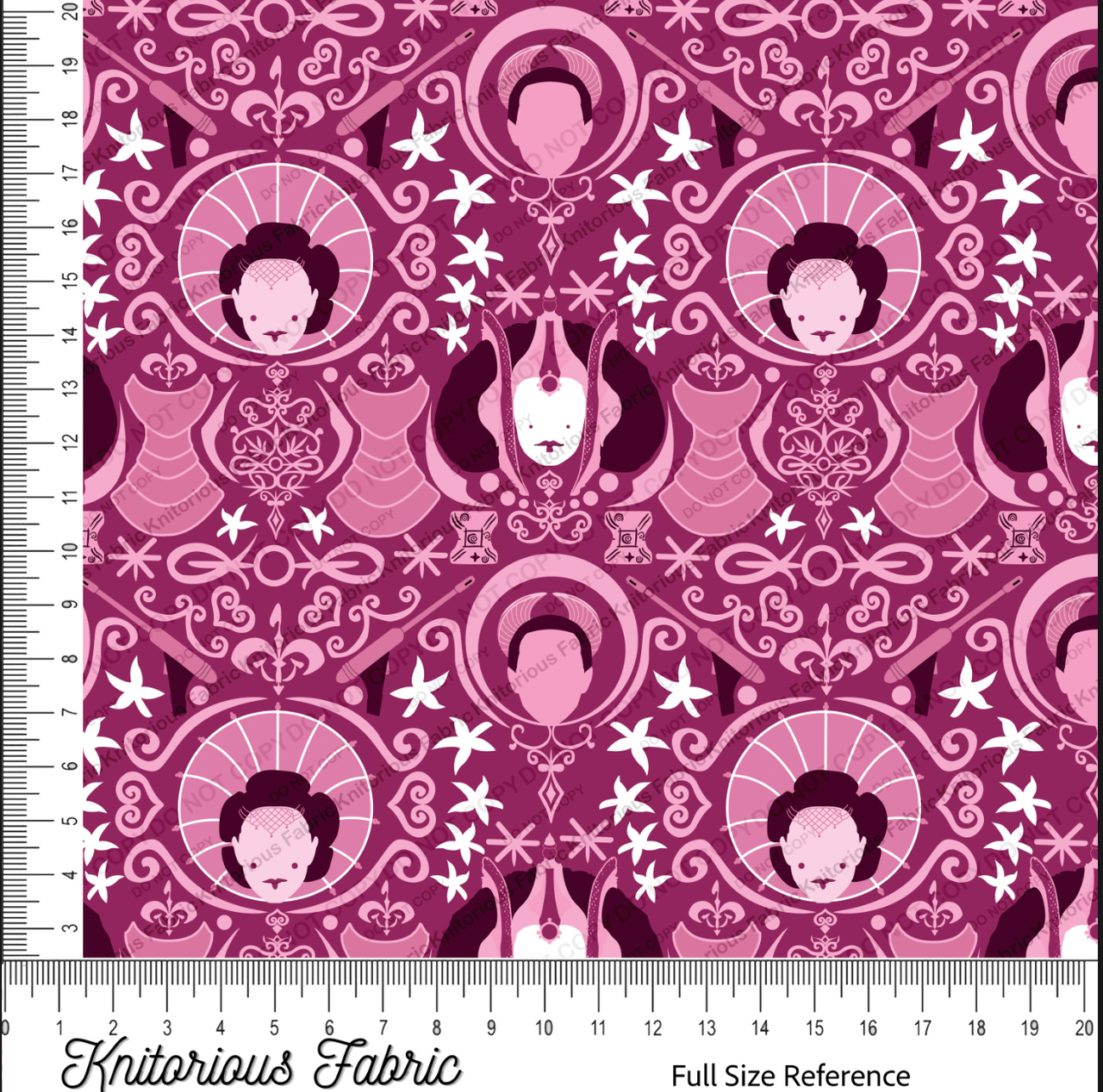 *Pre-Order* Pad Damask - Pink