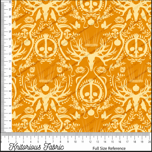 *Pre-Order* Persephone Damask - Yelow