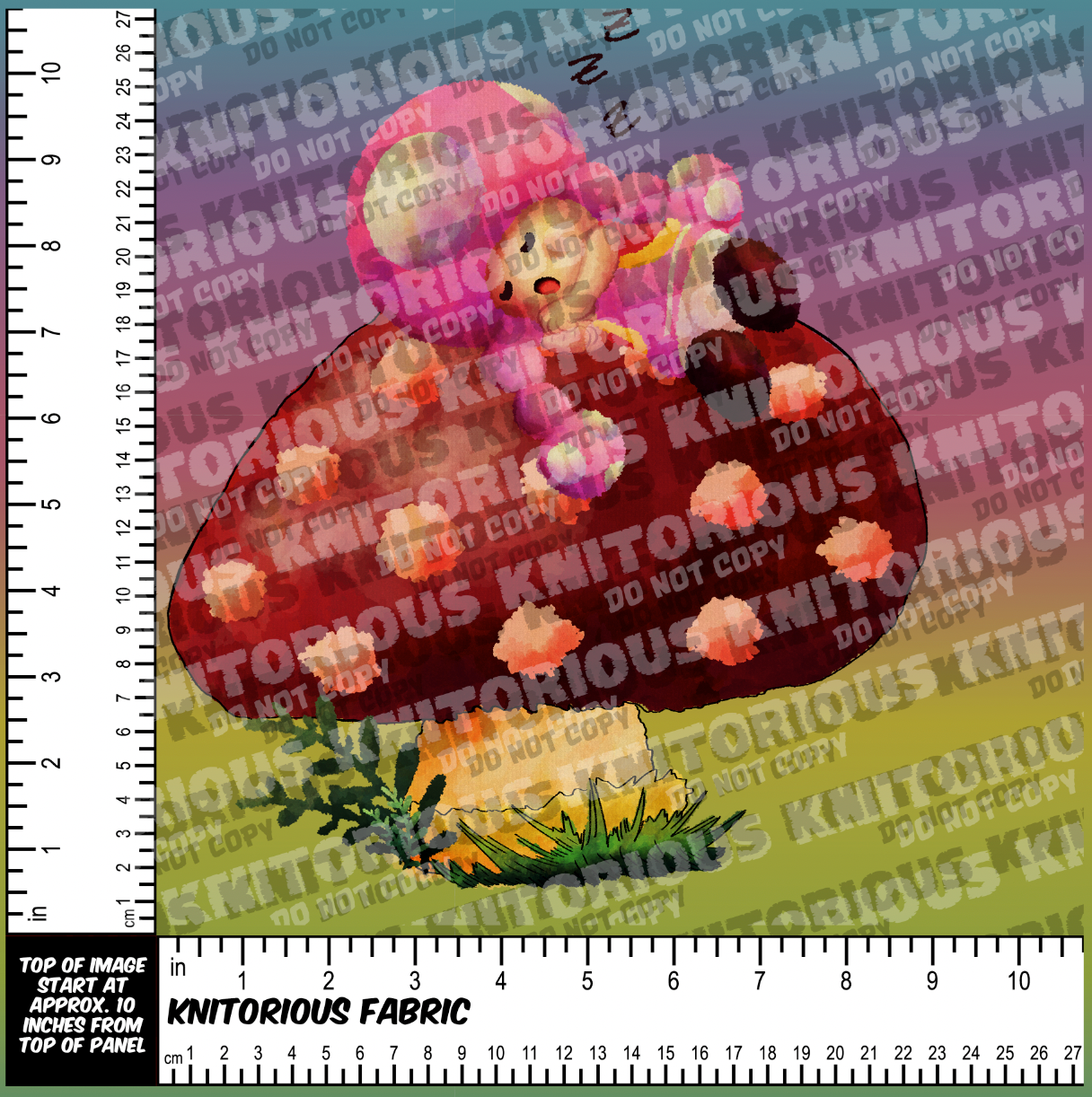 *Pre-Order* Toads and Shrooms (Rainbow) Panels