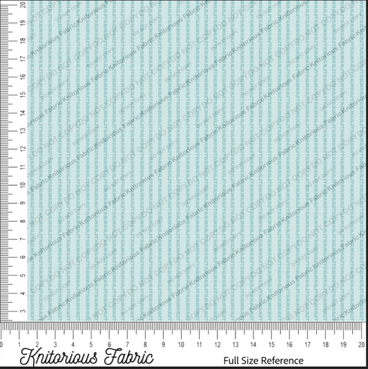 *VINYL Pre*-Order* Pinstripes - Teal