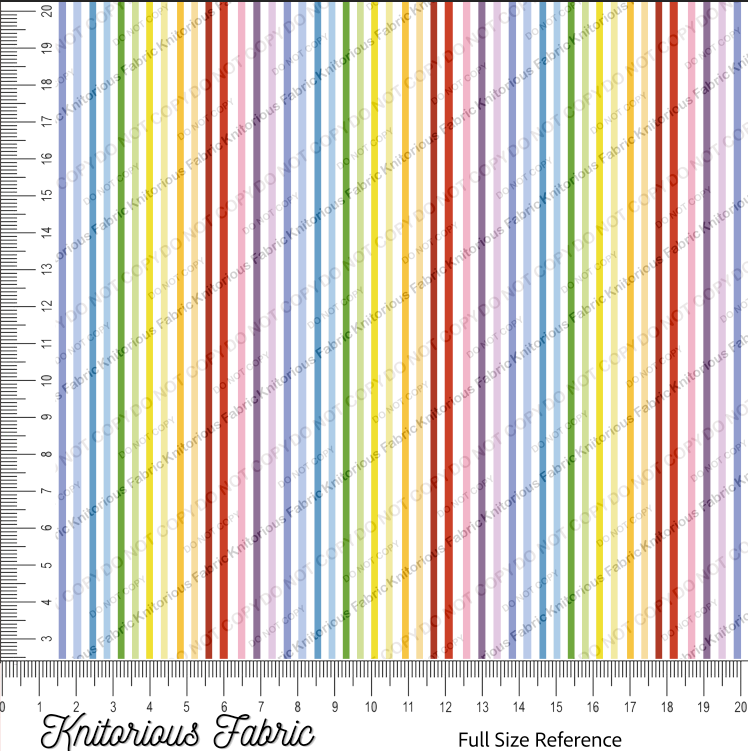 *Pre-Order* RB Rainbow Stripe Coord