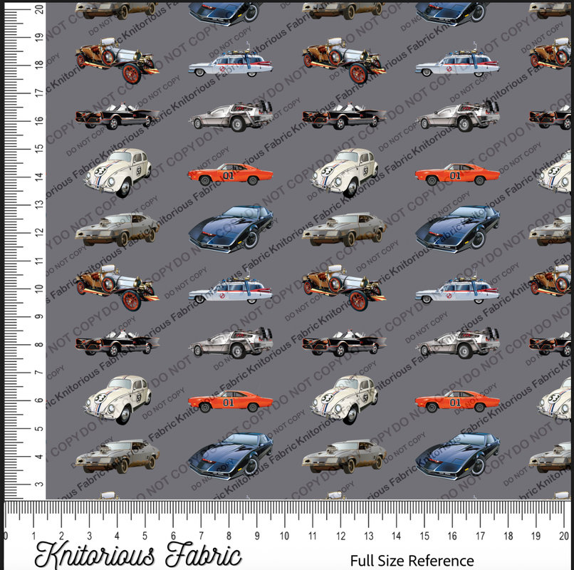 *VINYL Pre-Order* Retro Famous Cars