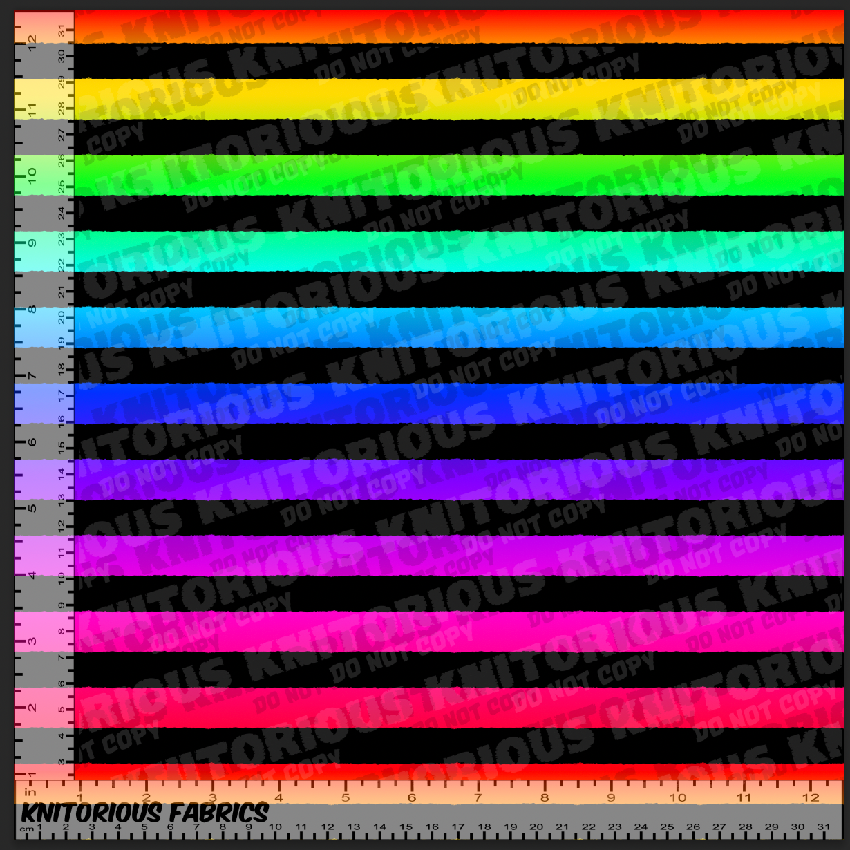 *Pre-Order* Rainbow Messy Stripes