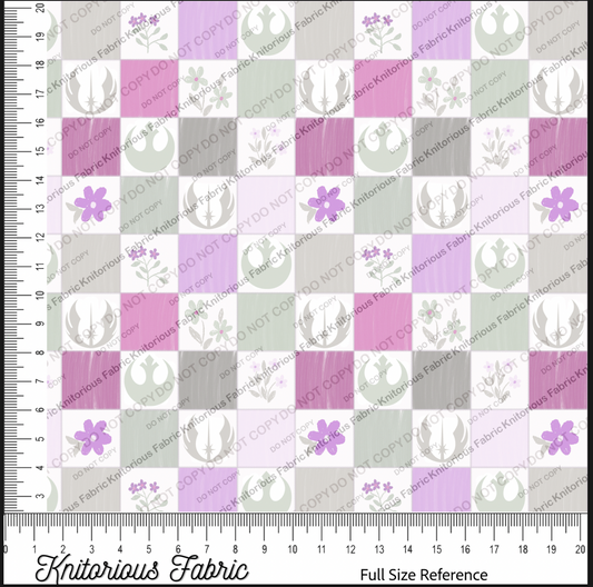*VINYL Pre*-Order* Reb Quilt - Pink