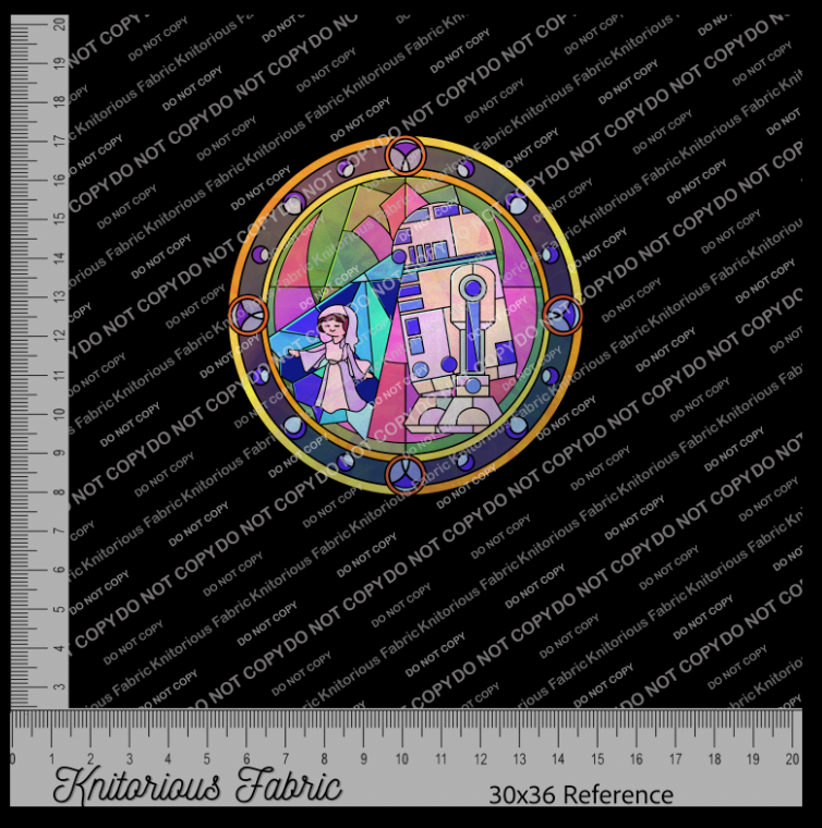 *Pre-Order* SW Chibi Stained Glass Panels