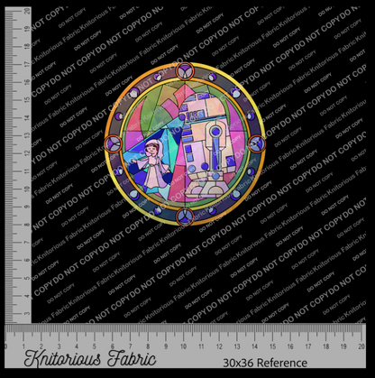 *Pre-Order* SW Chibi Stained Glass Panels