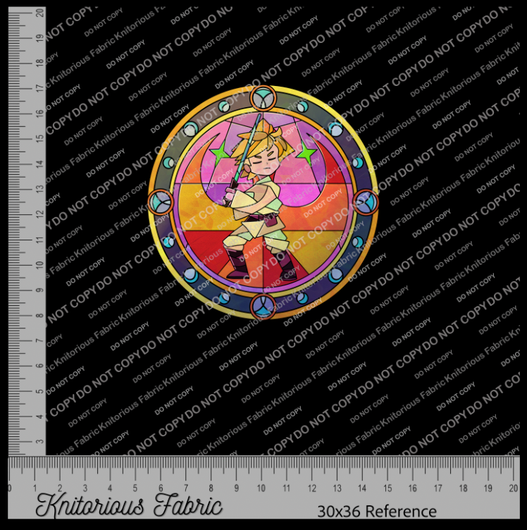 *Pre-Order* SW Chibi Stained Glass Panels