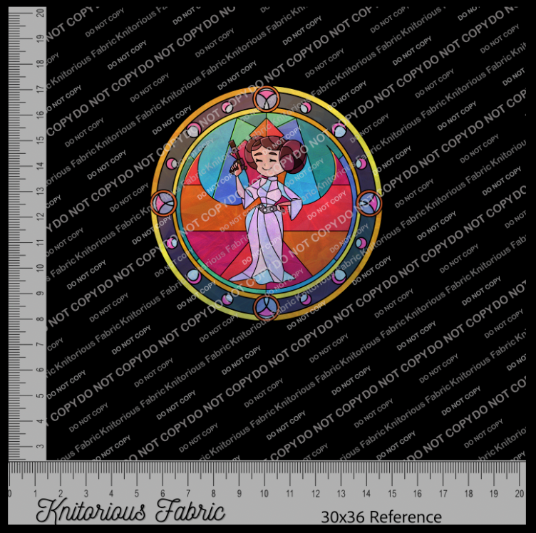 *Pre-Order* SW Chibi Stained Glass Panels
