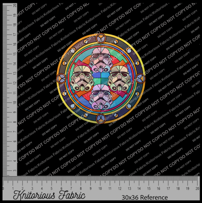*Pre-Order* SW Chibi Stained Glass Panels