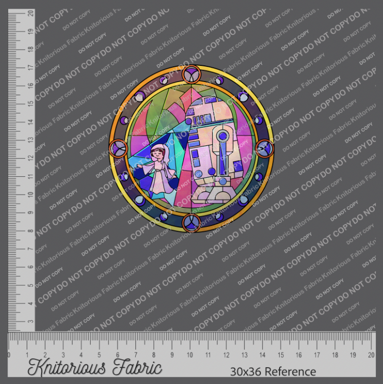 *Pre-Order* SW Chibi Stained Glass Panels