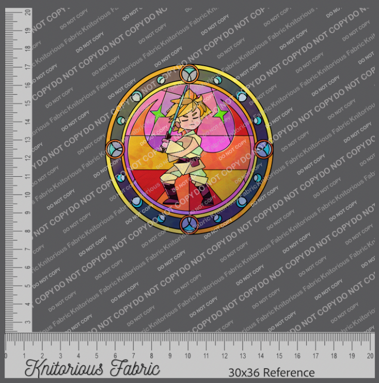 *Pre-Order* SW Chibi Stained Glass Panels