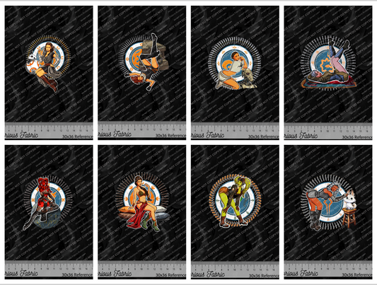 *Pre-Order* SW Pinup Panels