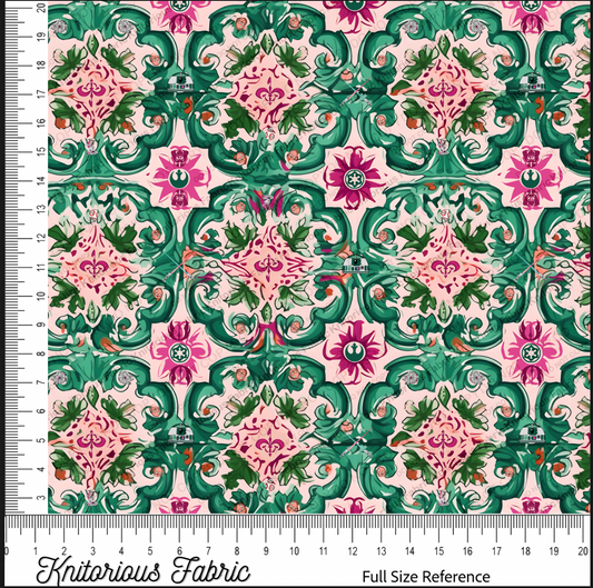 *VINYL Pre*-Order* SW Tiles - Green and Pink
