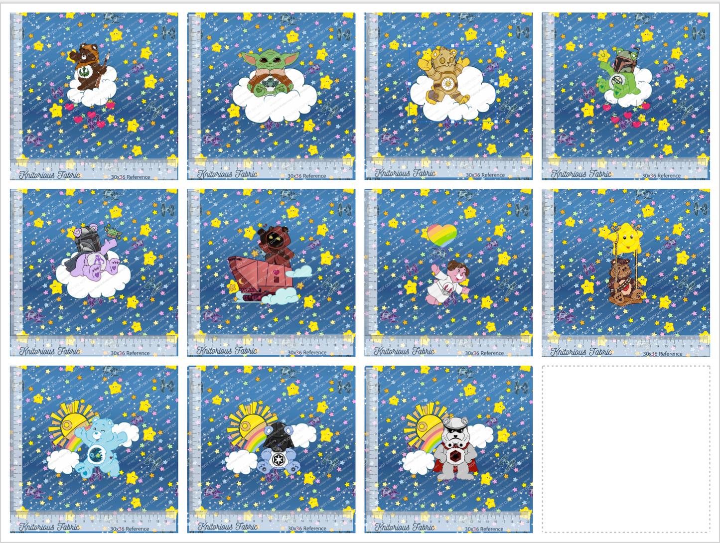 *Pre-Order* SWCB In the Clouds Panels