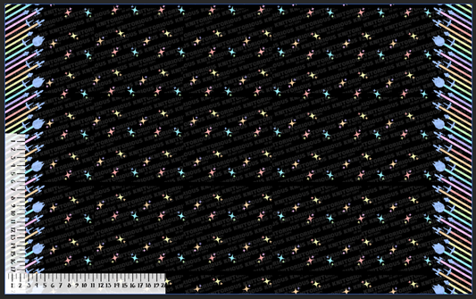 *Pre-Order* Pride Double Border- Black