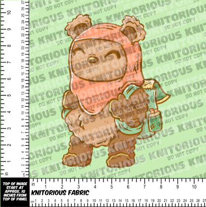 *Pre-Order* Camping Bear Panels