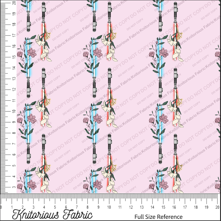 *Pre-Order* Sketchy Sabers - Pink
