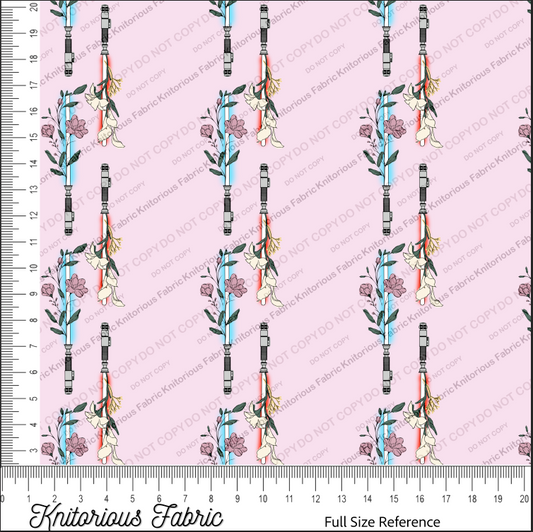 *VINYL Pre*-Order* Sketchy Sabers - Pink