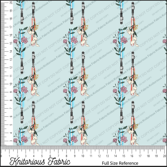 *VINYL Pre*-Order* Sketchy Sabers - Teal