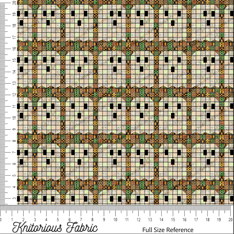 VINYL *Pre-Order* Ghostly Quilt - Fall Small