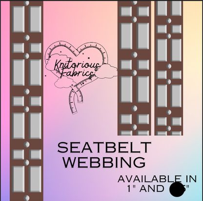 *RETAIL* Sidekick Seatbelt Webbing