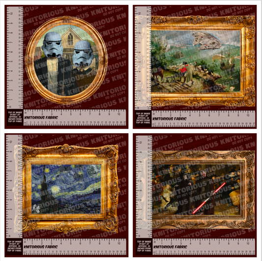 *Pre-Order* Famous SW Paintings Set 2 Panels