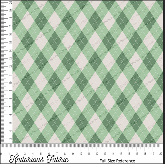 *Pre-Order* Witch Green Argyle Coord