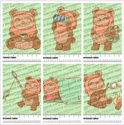 *Pre-Order* Camping Bear Panels