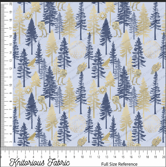 *Pre-Order* Gold and Light Blue Emp Forest