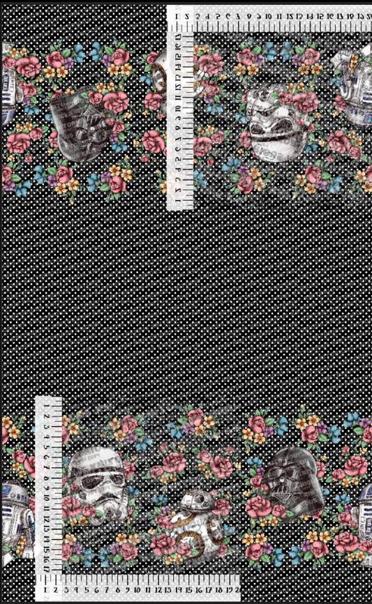 *Pre-Order* FW OG - Black Polka Dot Double Border