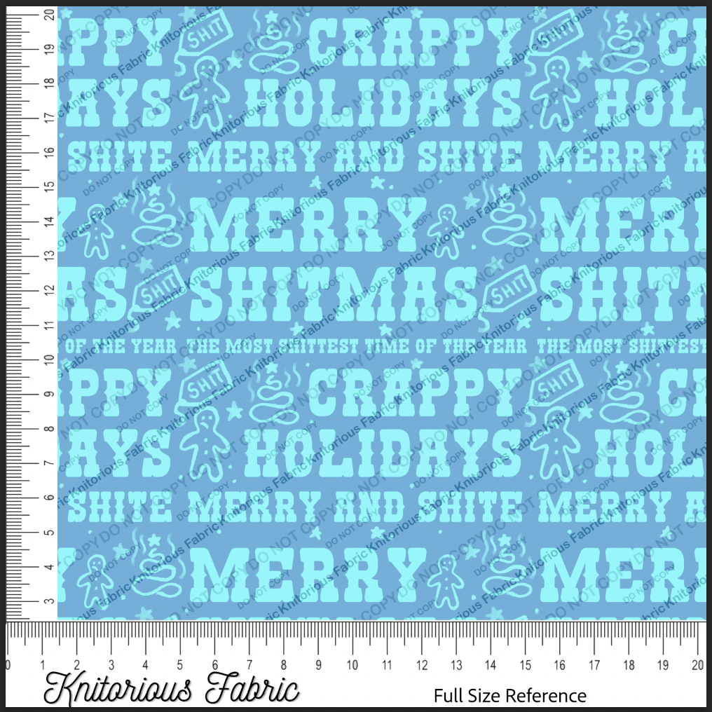 *Pre-Order* Merry Shitmas (Blue)