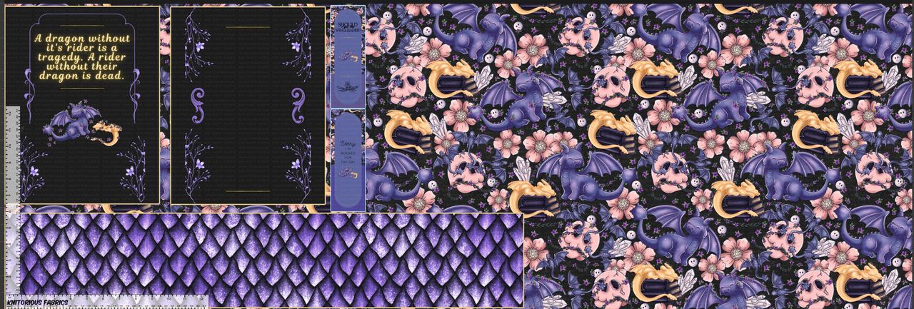 *Pre-Order*  Floral Dragons Bagmaker Set