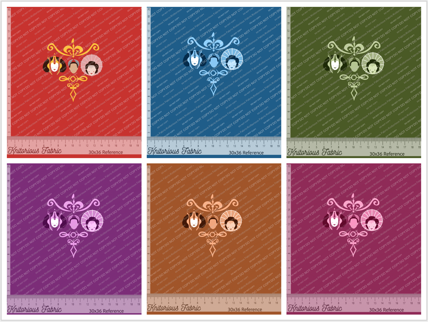 *Pre-Order* Pad Damask Panels
