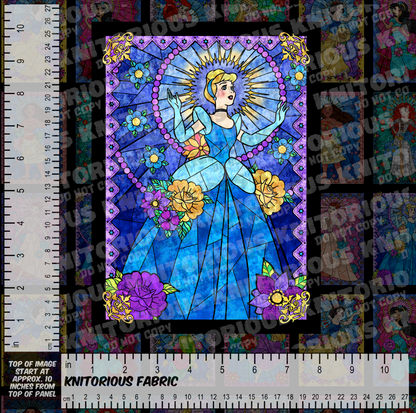 *Pre-Order* Stained Glass Princess Panels