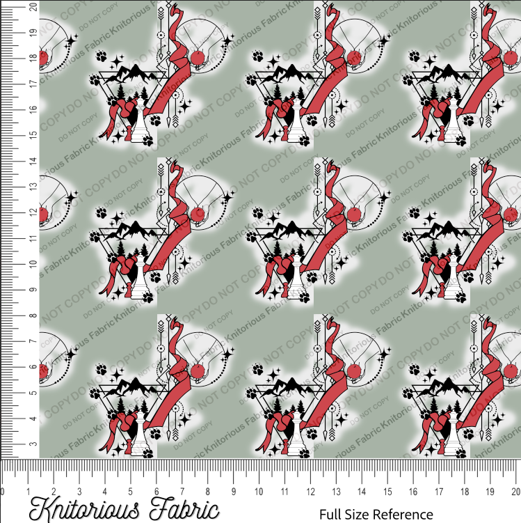 *Pre-Order* TL Chess and Apple - Green