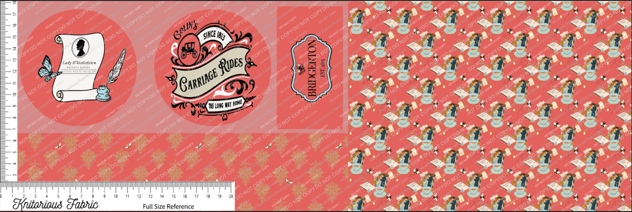 *Pre-Order*  Tea Carriage Circle Coral Bagmaker Set