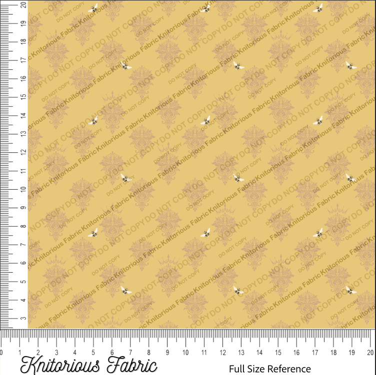 *Pre-Order* Tea Damask - Golden