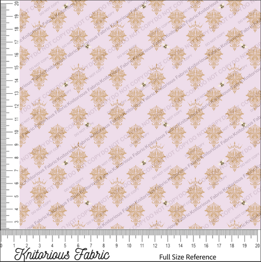 *Pre-Order* Tea Damask - Pink