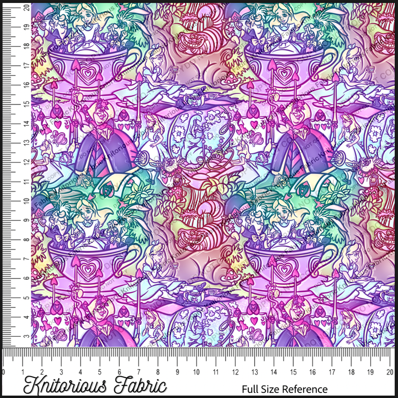 *Pre-Order* Trippy Alice Bright Pastel